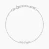 Bracelet Eclat d'Aurore Argent Blanc Oxyde De Zirconium