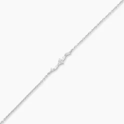 Bracelet Eclat d'Aurore Argent Blanc Oxyde De Zirconium