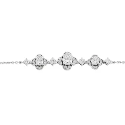 Bracelet Edyta Argent Blanc Oxyde De Zirconium