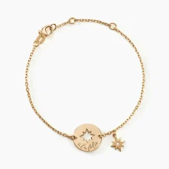 Bracelet Edythe Plaqué Or Jaune Oxyde De Zirconium