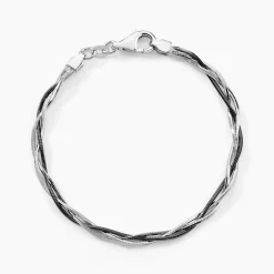 Bracelet Eira Argent Bicolore