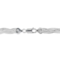 Bracelet Elae Argent Blanc