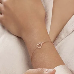 Bracelet Elanda Argent Rose Oxyde De Zirconium