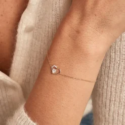 Bracelet Eliana Or Jaune Oxyde De Zirconium