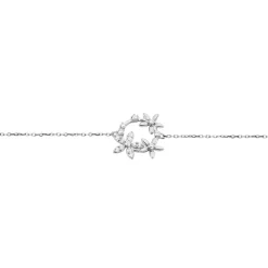 Bracelet Elinia Argent Blanc Oxyde De Zirconium