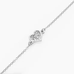 Bracelet Elwenn Argent Blanc