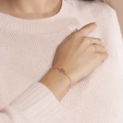 Bracelet Elwenn Argent Rose
