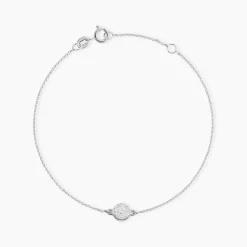 Bracelet Eryne Or Blanc