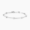 Bracelet Eshan Argent Blanc Oxyde De Zirconium