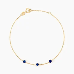 Bracelet Esmerald Rendez-Vous Or Jaune Saphir