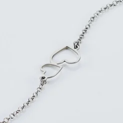 Bracelet Estina Argent Blanc