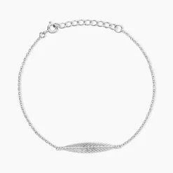 Bracelet Etta Argent Blanc