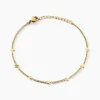 Bracelet Eva Acier Jaune
