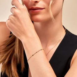 Bracelet Eva Acier Jaune