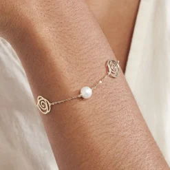 Bracelet Evaleen Or Jaune Perle De Culture