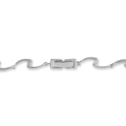 Bracelet Ezia Argent Blanc Oxyde De Zirconium