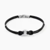 Bracelet Fabrice Acier Blanc