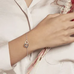 Bracelet Fethi Argent Bicolore