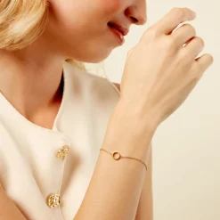 Bracelet Fino Acier Jaune