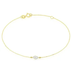 Bracelet Fittonia Or Jaune