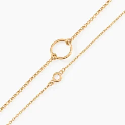 Bracelet Flo Plaqué Or Jaune Oxyde De Zirconium