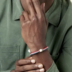 Bracelet Floryseae Acier Blanc