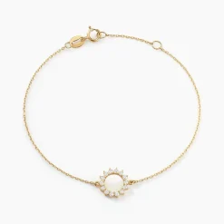 Bracelet Flurry Or Jaune Oxyde De Zirconium