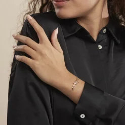 Bracelet Folia Plaqué Or Jaune