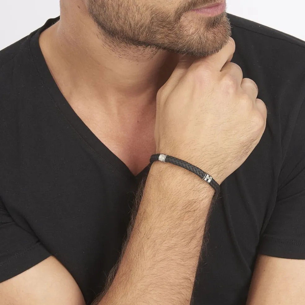 Bracelet François Or Acier Bicolore