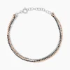 Bracelet Gabriela Argent Tricolore