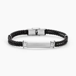 Bracelet Gaetan Acier Blanc