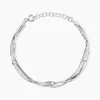 Bracelet Giorgia Argent Blanc