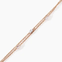 Bracelet Giulette Argent Rose Oxyde De Zirconium