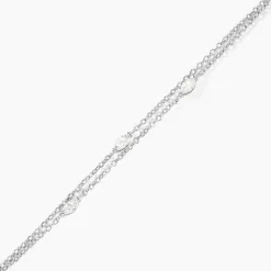 Bracelet Giulette Argent Blanc Oxyde De Zirconium