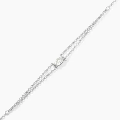 Bracelet Giulette Argent Blanc Oxyde De Zirconium