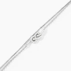 Bracelet Hadya Argent Blanc Oxyde De Zirconium