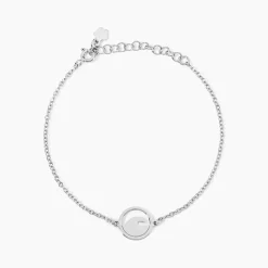 Bracelet Hawai Argent Blanc