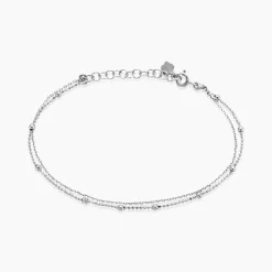 Bracelet Hayda Argent Blanc