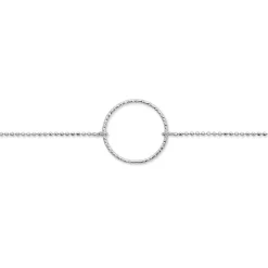 Bracelet Hibis Argent Blanc