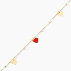 Bracelet Hinde Argent Jaune