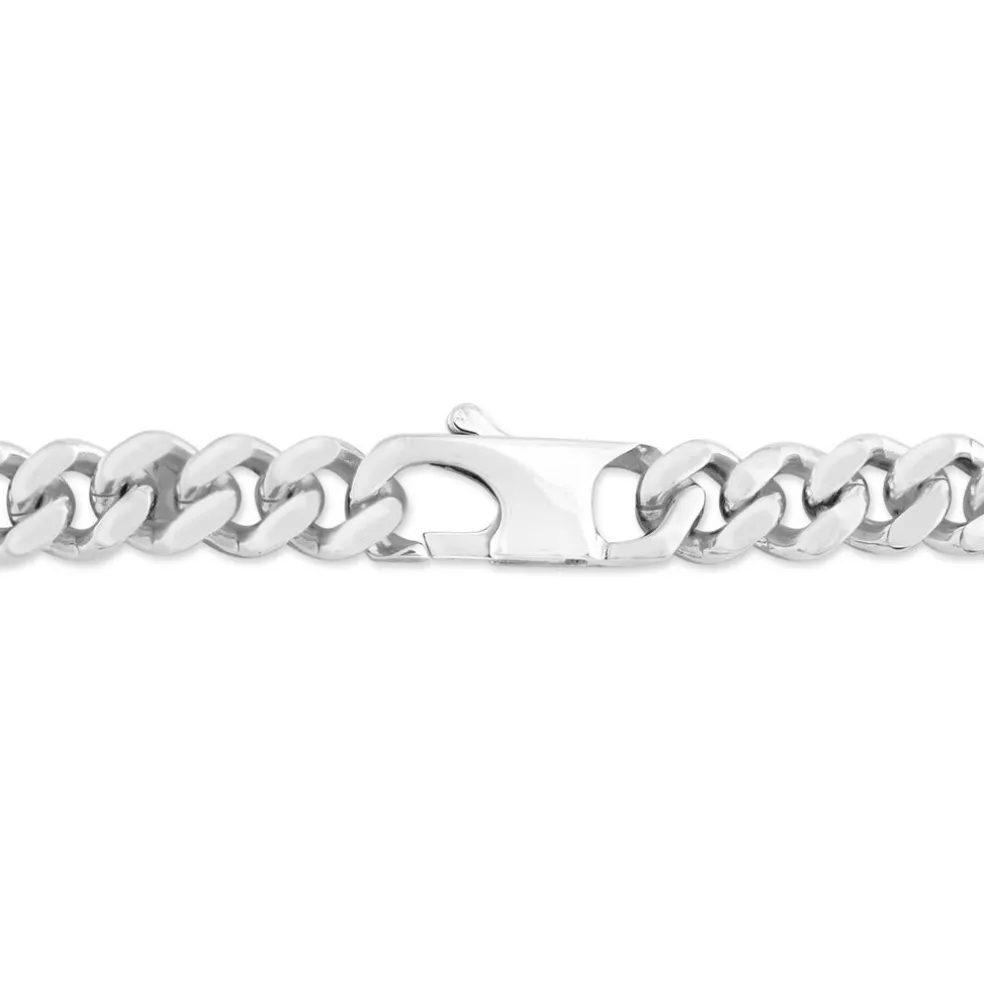Bracelet Identité Adoline Acier Blanc Diamant