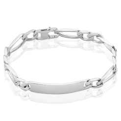 Bracelet Identité Argent Blanc Vila