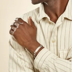 Bracelet Identité Argent Blanc Vila