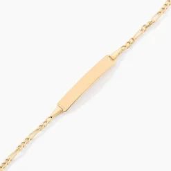 Bracelet Identité Bébé Bartolomee Or Jaune