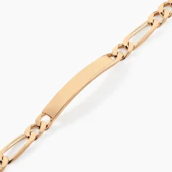 Bracelet Identité Bixente Plaqué Or Jaune