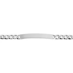 Bracelet Identité Casper Argent Gris