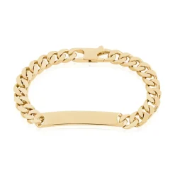 Bracelet Identité Clement Plaqué Or Jaune