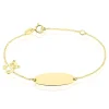 Bracelet Identité Gaspardine Maille Forçat Or Jaune