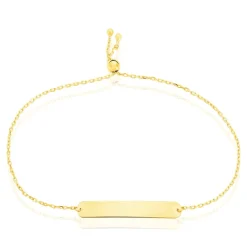 Bracelet Identité Peronille Or Jaune