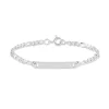 Bracelet Identité Vivian Argent Blanc